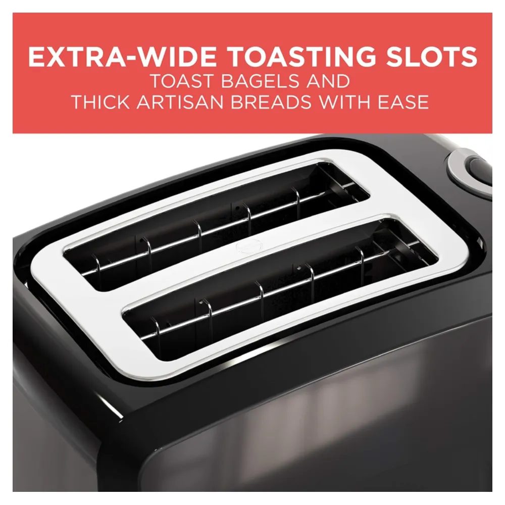 TOSTADORA BLACKDECKER T2569 BLANCO 2 REBANADAS CON FUNCIÓN BAGEL