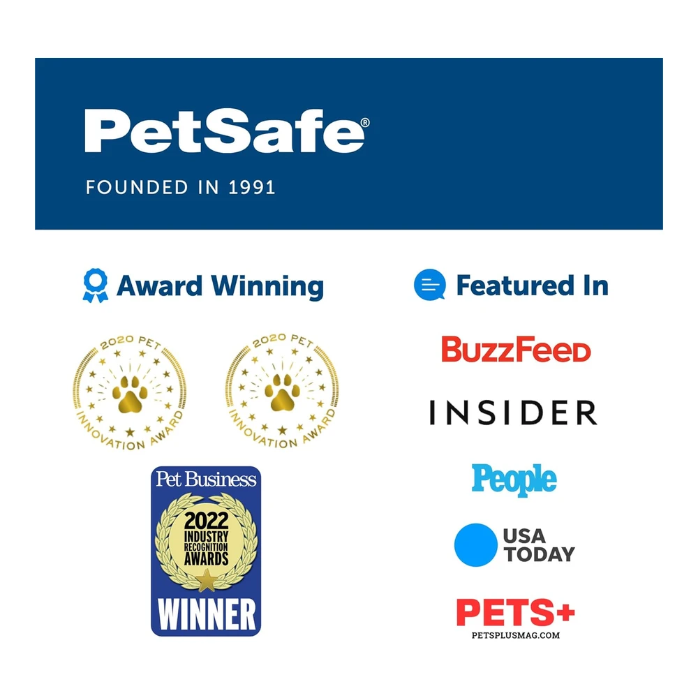 b002rt8m8o_4.webp Petsafe Healthy Pet Estación de Agua para Perro y Gato - Sistema de Agua con Tazón de Acero Inoxidable - Blanco / Negro