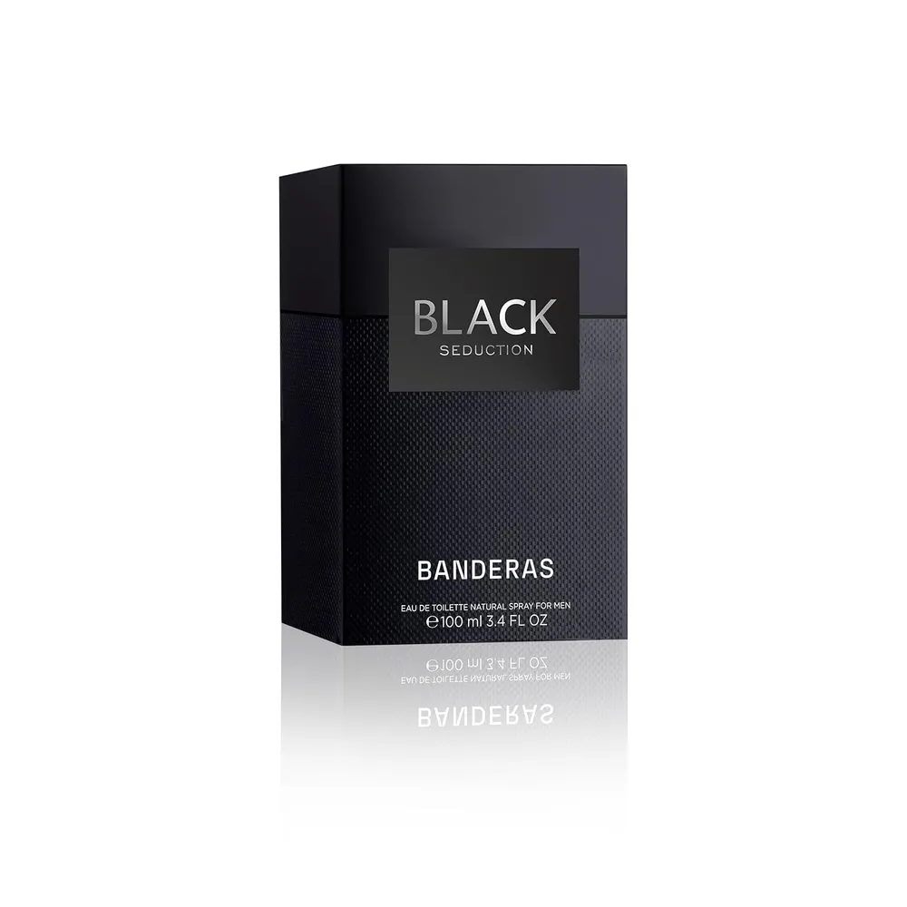 PERFUME BANDERAS SEDUCTION IN BLACK EAU DE TOILETTE 3.4 OZ / 100 ML