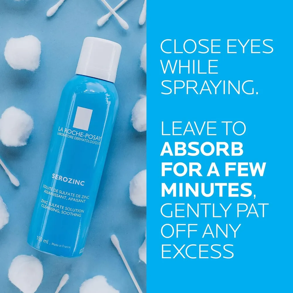 TÓNICO FACIAL MATIFICANTE SEROZINC LA ROCHE-POSAY 5 OZ / 150 ML