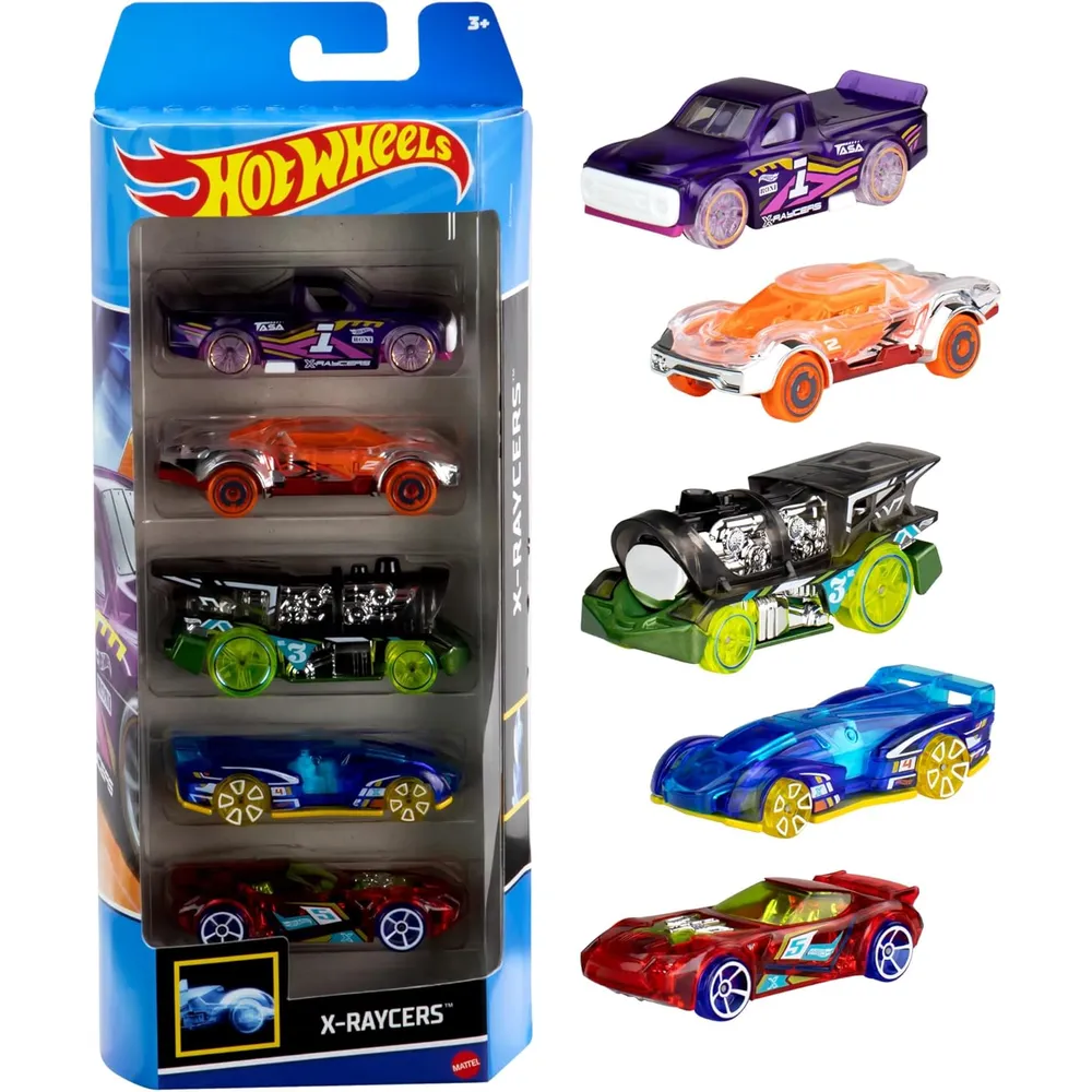 HOT WHEELS ABLES SET 5 PZS (ESTILOS DIVERSOS)
