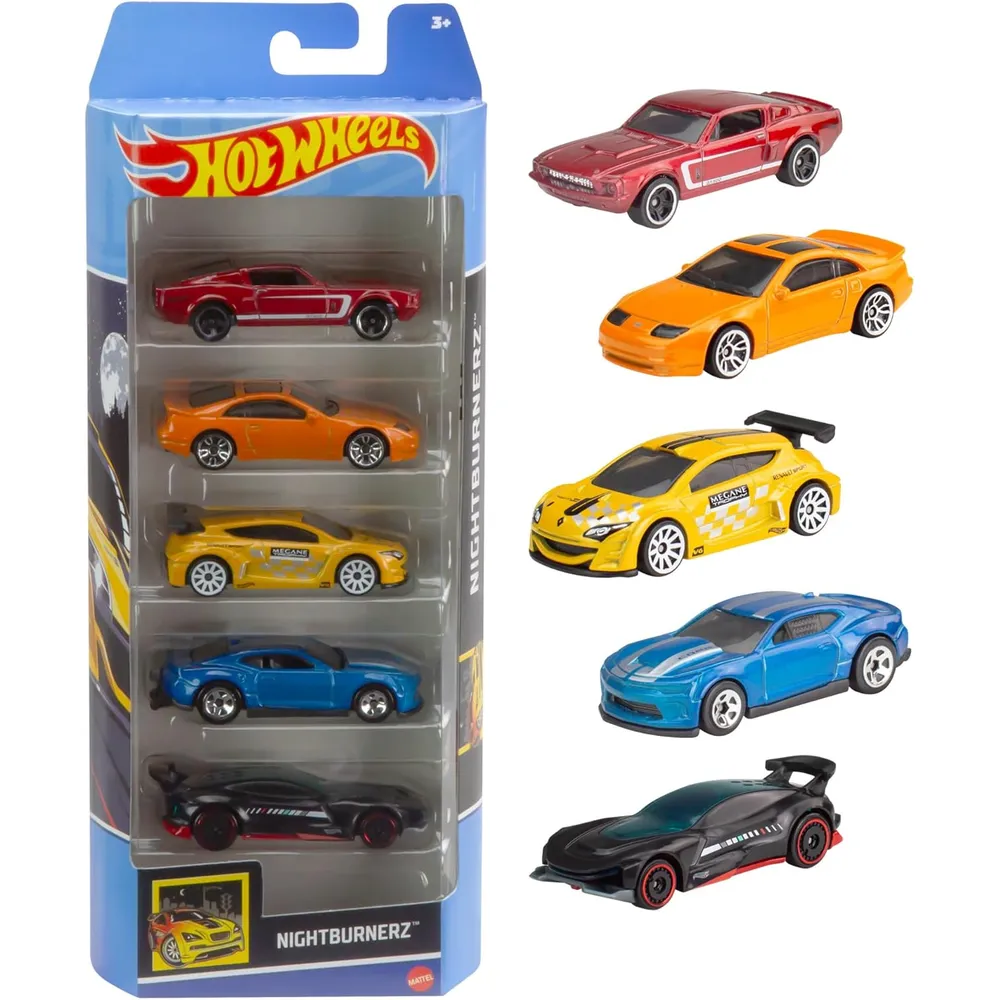 HOT WHEELS ABLES SET 5 PZS (ESTILOS DIVERSOS)