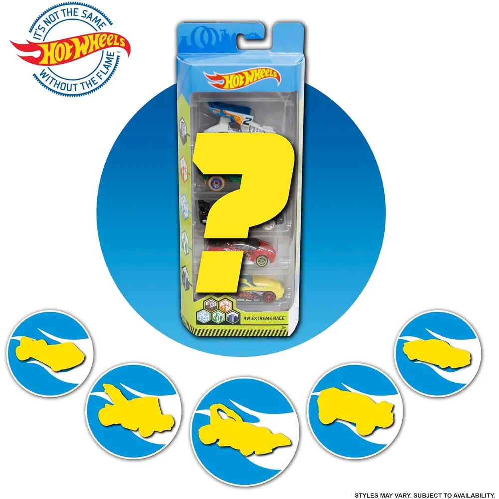 HOT WHEELS ABLES SET 5 PZS (ESTILOS DIVERSOS)