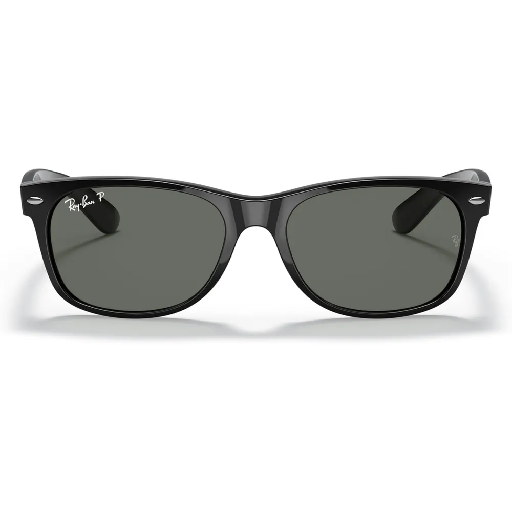 Ray-Ban RB2132 New Wayfarer Gafas de sol para hombre | Black / Green