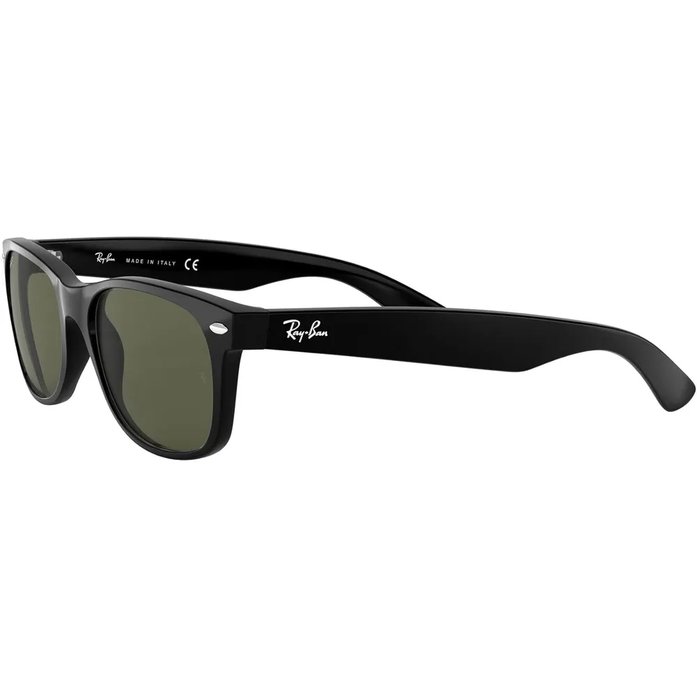 Ray-Ban RB2132 New Wayfarer Gafas de sol para hombre | Black / Green