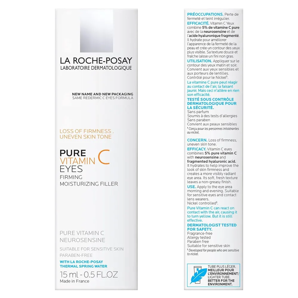 CONTORNO DE OJOS ANTIEDAD REDERMIC C LA ROCHE-POSAY 0.5 OZ / 15 ML