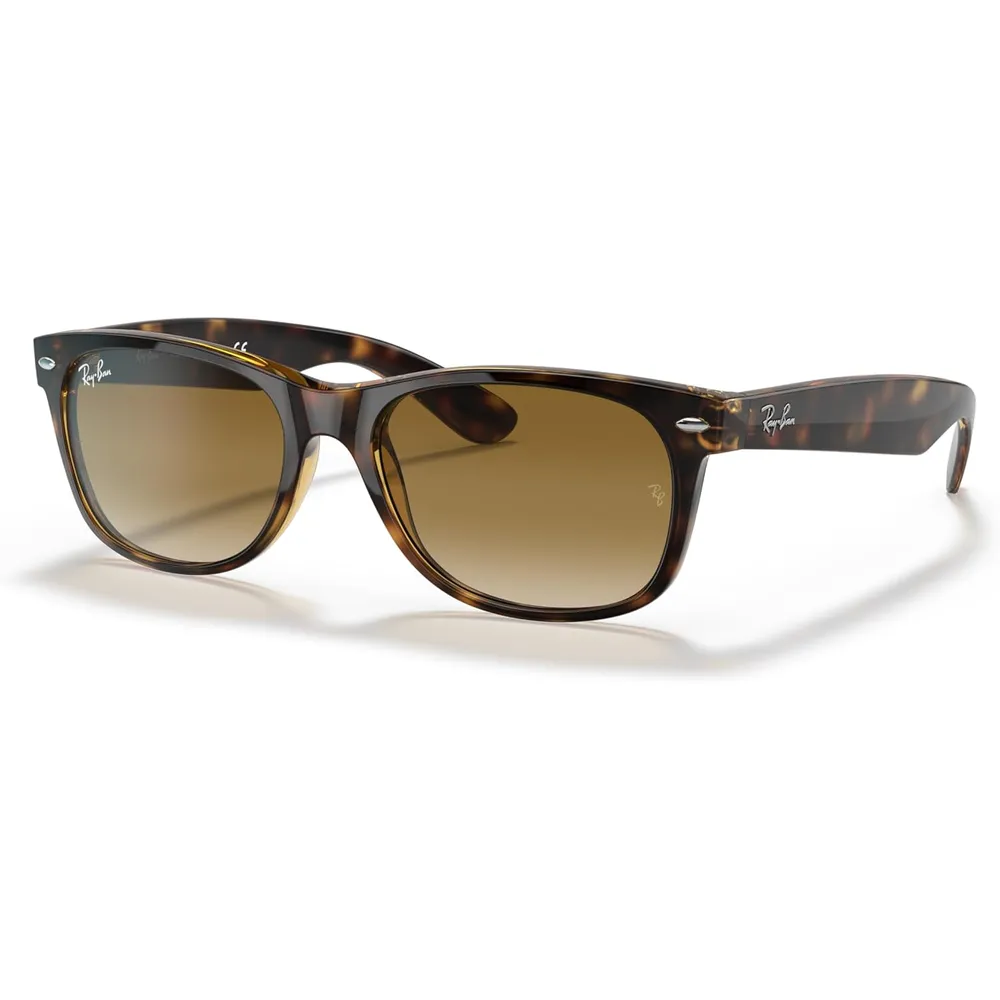 Ray-Ban RB2132 Gafas de sol New Wayfarer Degradadas | Light Havana / Clear Brown II