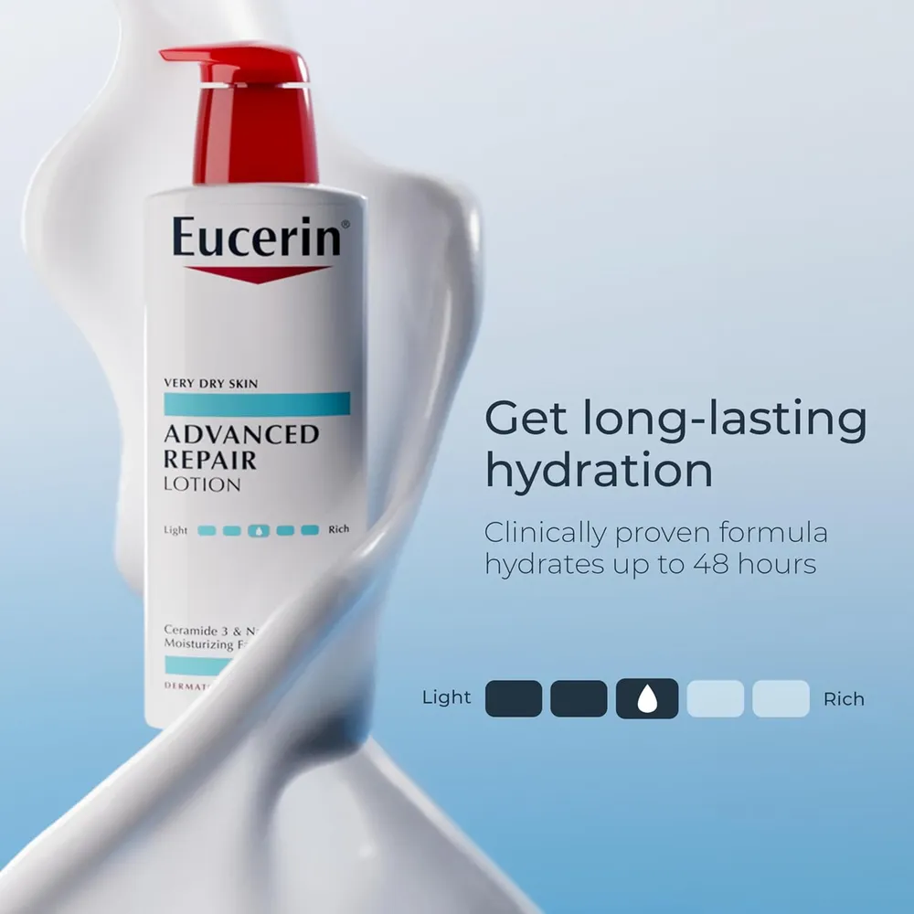 EUCERIN LOCIÓN REPARADORA AVANZADA CON CERAMIDAS 500 ML