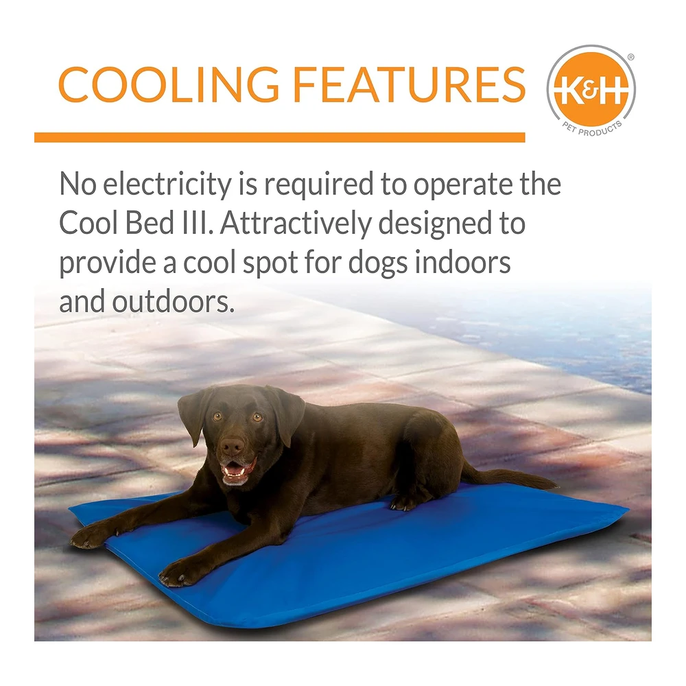 Enfriador para Cama de Perro - K & H Cool Cama Iii - Azul
