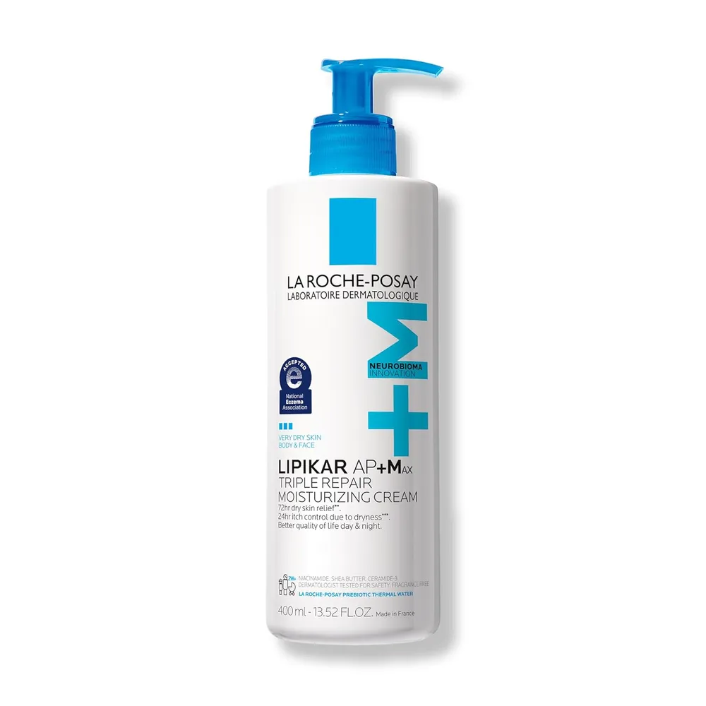 LOCIÓN CORPORAL HIDRATANTE PIEL SECA LIPIKAR AP+M LA ROCHE-POSAY 13.5 OZ / 400 ML