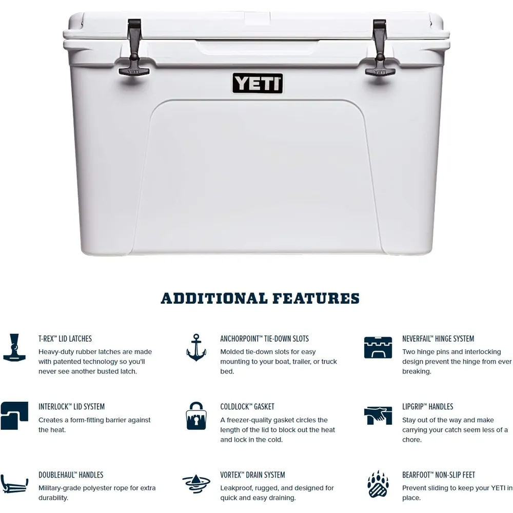 b003v51gue_5_webp.webp YETI Tundra 105 Cooler Portátil | Blanco