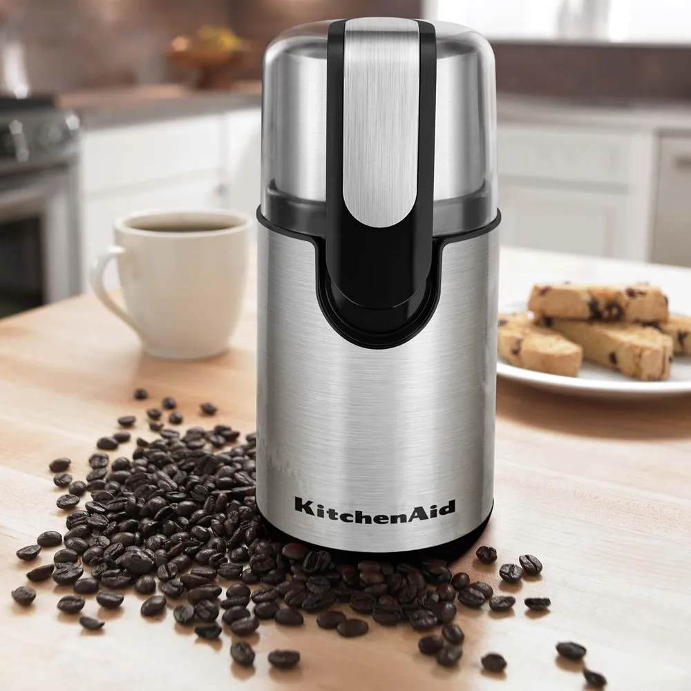KITCHENAID BCG111OB, MOLINILLO DE CAFÉ DE CUCHILLAS 4 OZ / 118 ML | NEGRO ÓNIX