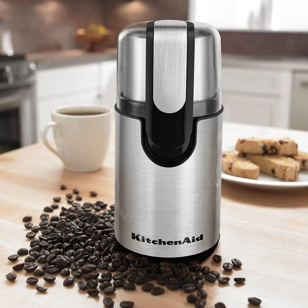 KITCHENAID BCG111OB, MOLINILLO DE CAFÉ DE CUCHILLAS 4 OZ / 118 ML | NEGRO ÓNIX