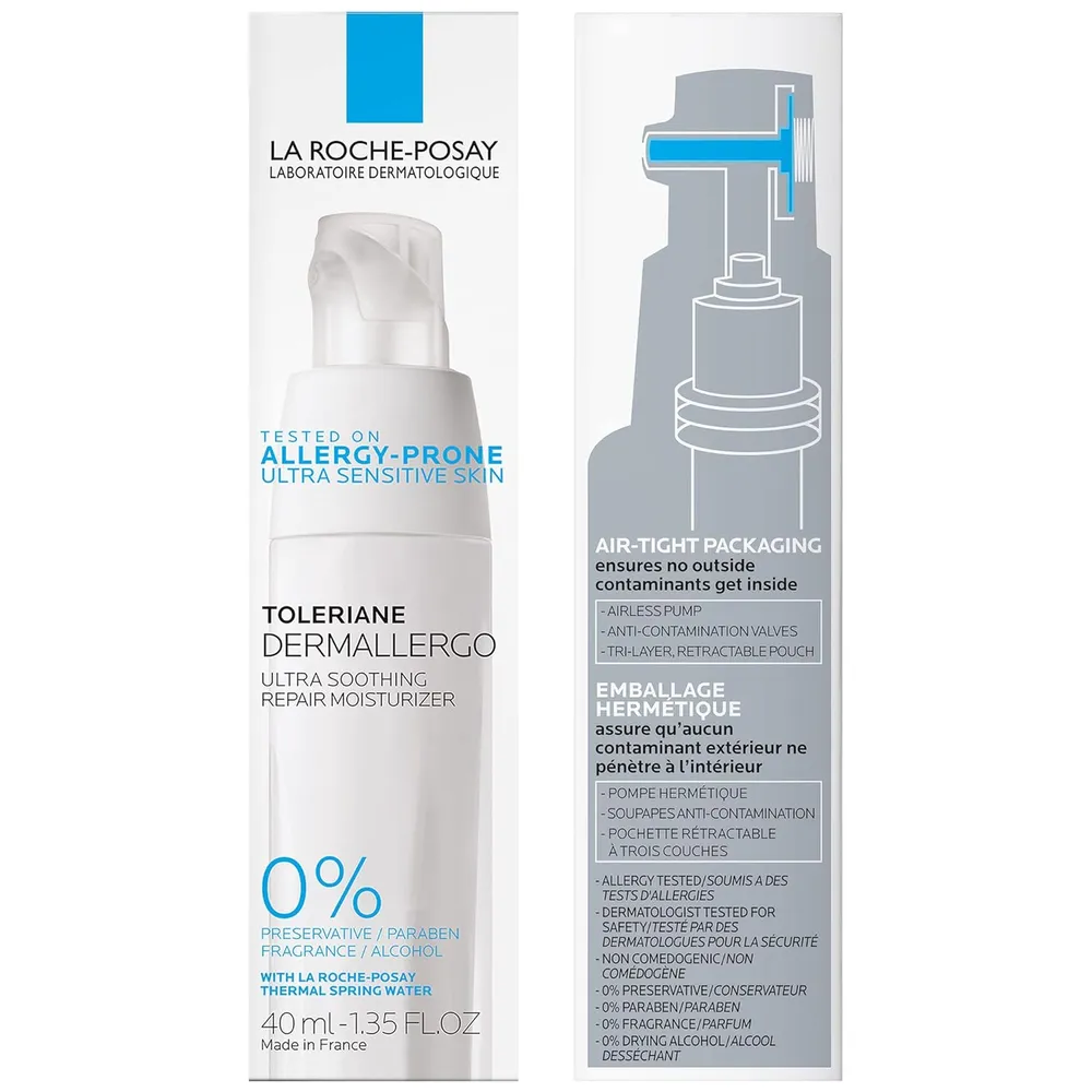 CREMA FACIAL HIDRATANTE PIEL SENSIBLE TOLERIANE LA ROCHE-POSAY 1.35 OZ / 40 ML