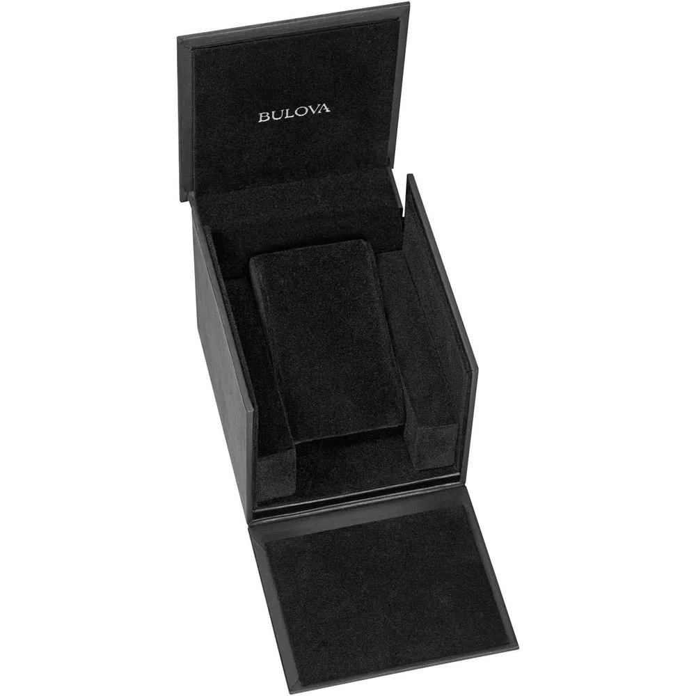 Bulova reloj clásico para mujer de acero inoxidable con cuarzo y diamantes | Plata