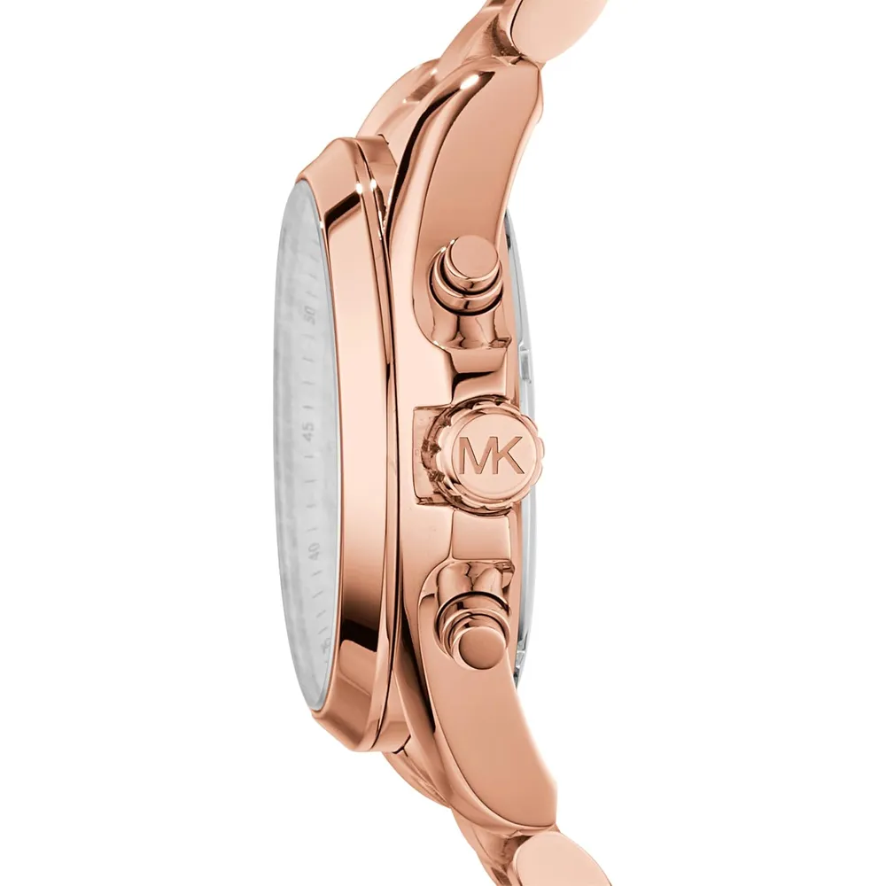 MICHAEL KORS Reloj Bradshaw Cronógrafo de 43 mm MK5503 Talla Unica | Oro Rosa