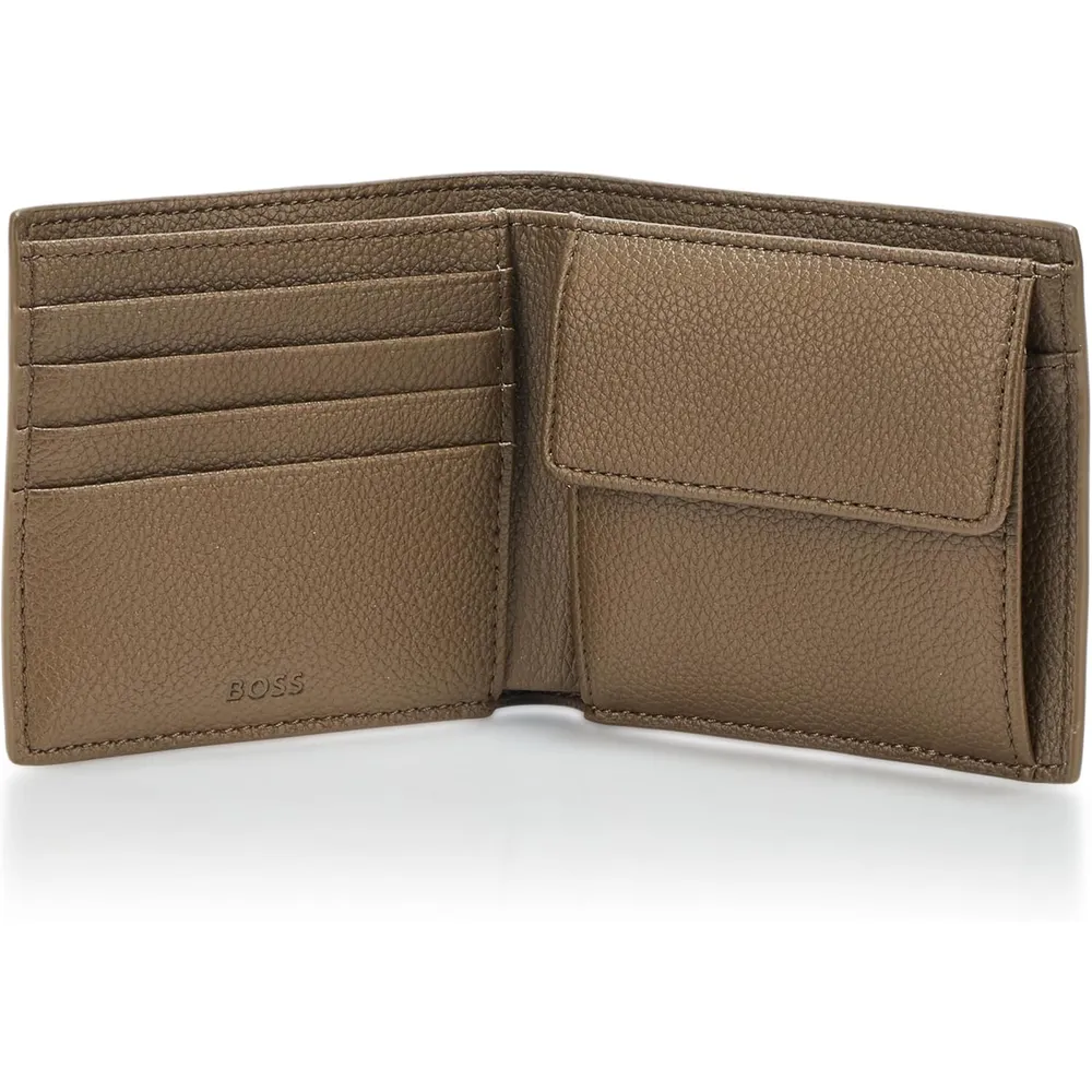 BILLETERA HUGO BOSS RAY BIDOLF OLIVO HOMBRE