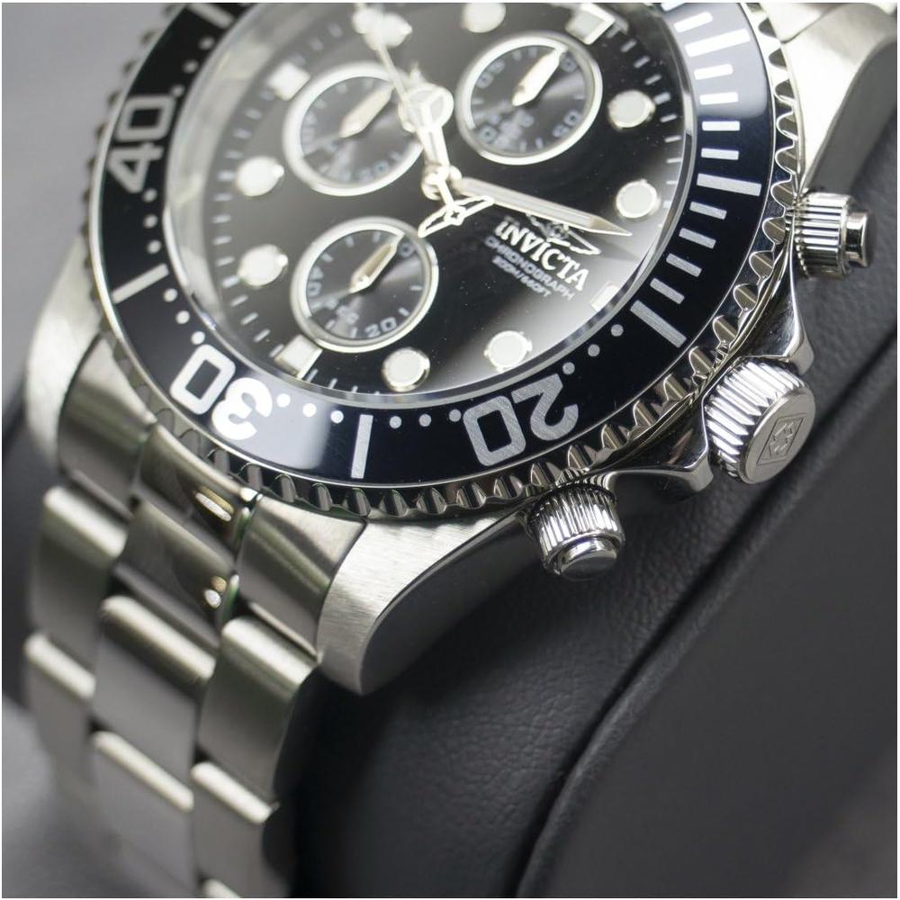 b005fn0vmy_5_jpg.jpg Reloj Invicta Pro Diver para hombre movimiento de cuarzo acero inoxidable | Plateado y Negro