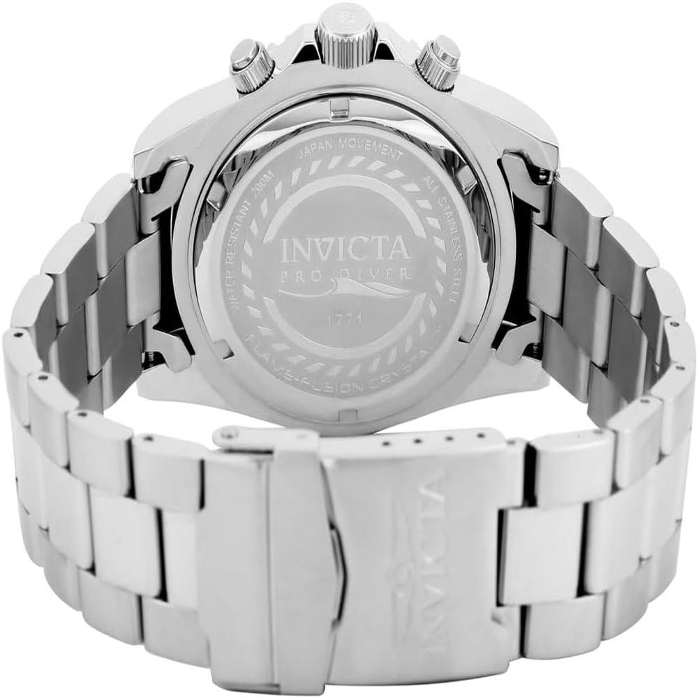 Reloj Invicta Pro Diver para hombre acero inoxidable, 39 mm / 3.9 cm | Plateado y Azul