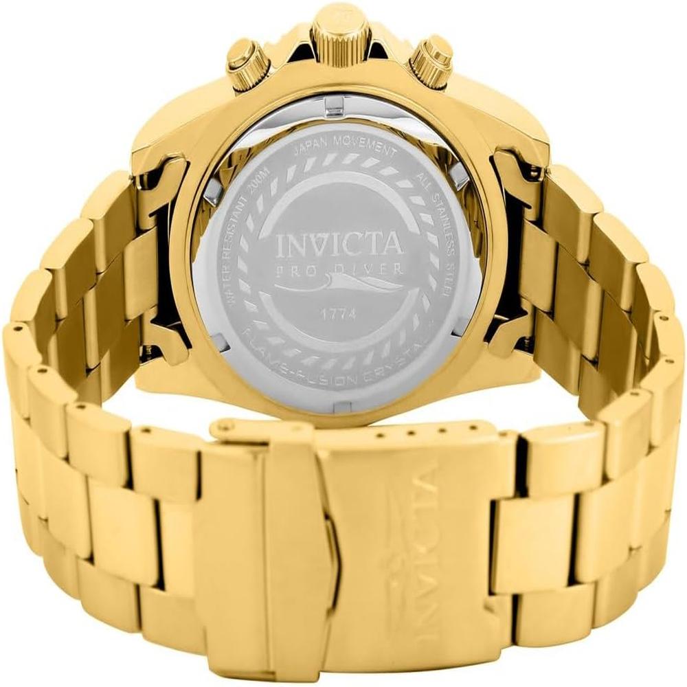 Reloj Invicta Pro Diver para hombre analógico movimiento de cuarzo | Oro