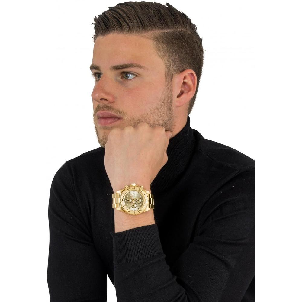 Reloj Invicta Pro Diver para hombre analógico movimiento de cuarzo | Oro