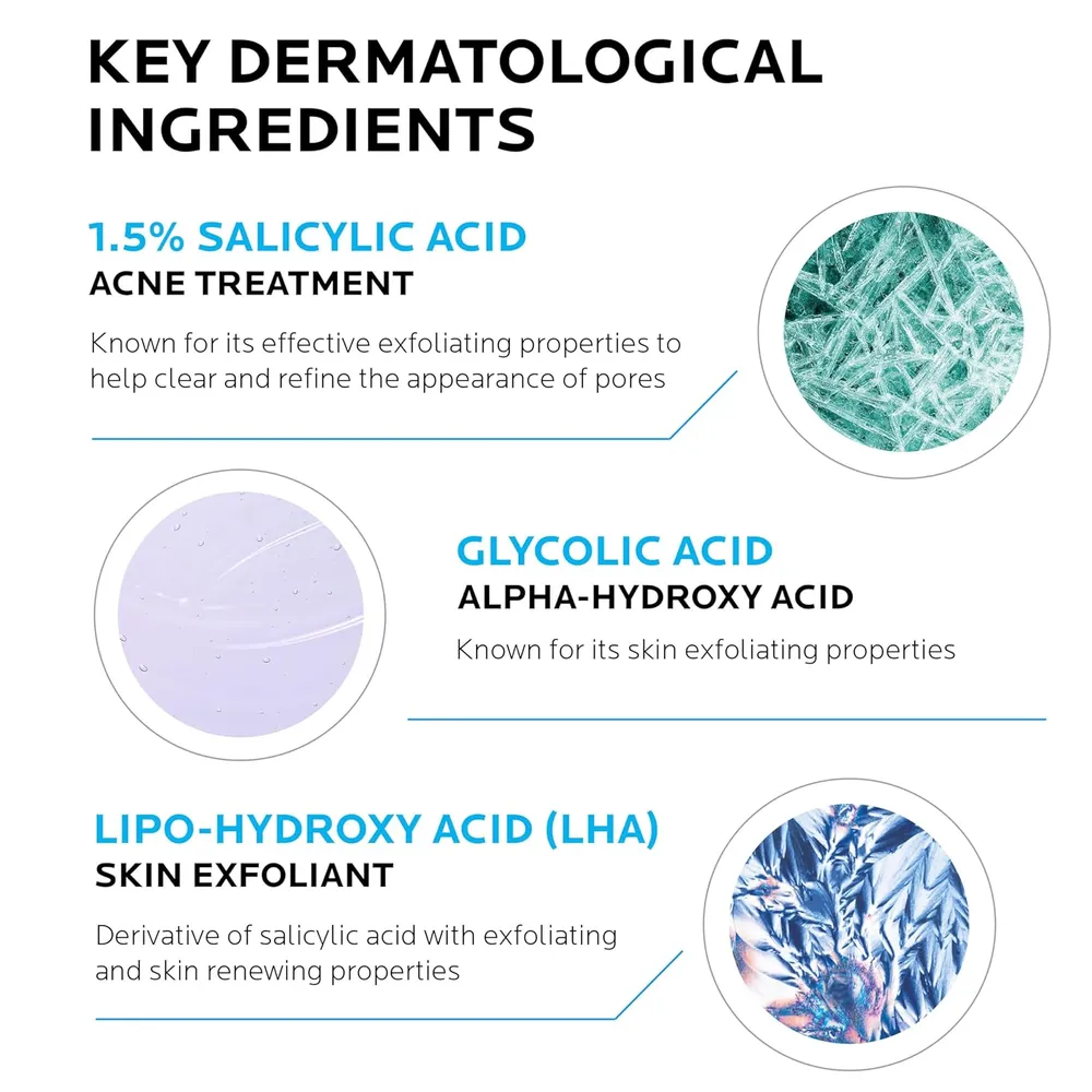 SÉRUM ÁCIDO SALICÍLICO 1.5% TRATAMIENTO ACNÉ EFFACLAR LA ROCHE-POSAY 1 OZ / 30 ML