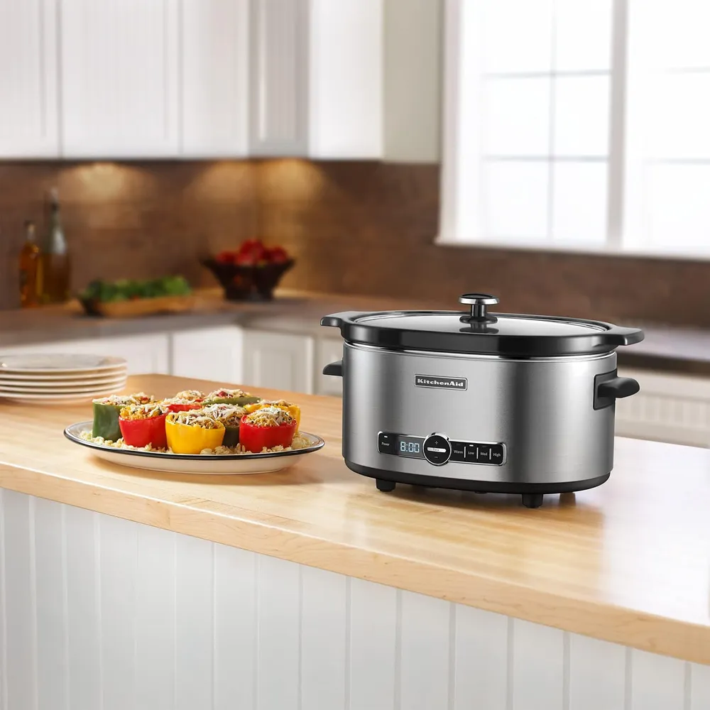 KITCHENAID KSC6223, OLLA DE COCCIÓN LENTA 6 QT / 5.7 L