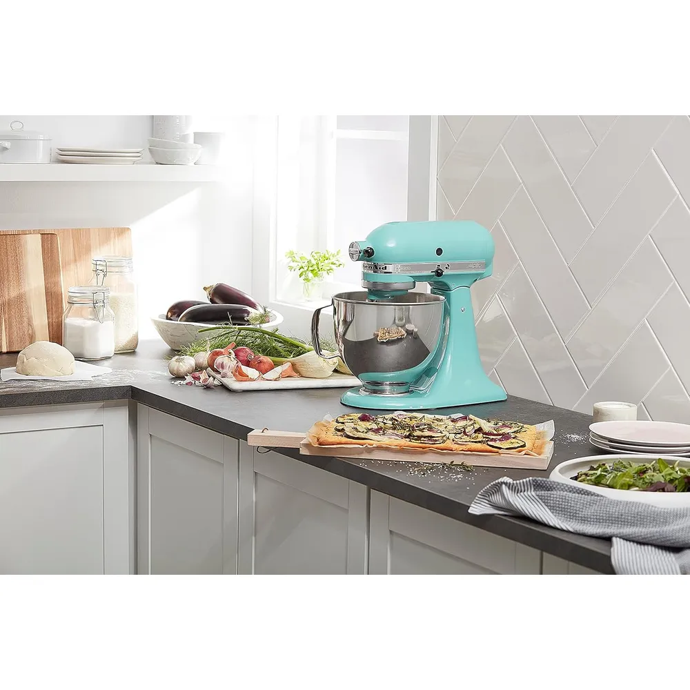 b005pmehbg_5_webp.webp KITCHENAID ARTISAN, BATIDORA DE PIE 5 QT / 4.7 L CON PROTECTOR | AQUA SKY