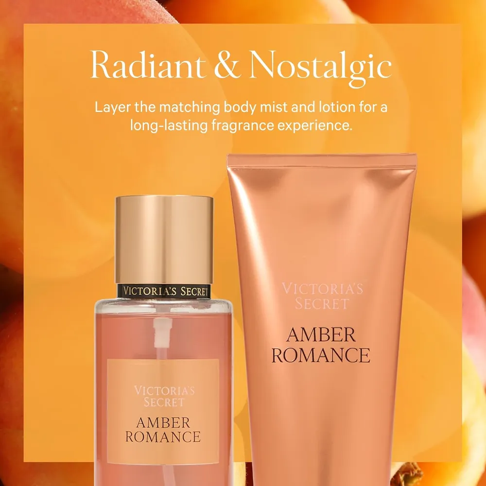 BODY MIST AMBER ROMANCE VICTORIA SECRET MUJER 8.4 OZ / 250 ML