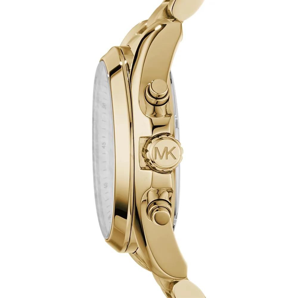 Michael Kors MK5605 Bradshaw reloj de mujer de acero | 35 mm - Dorado