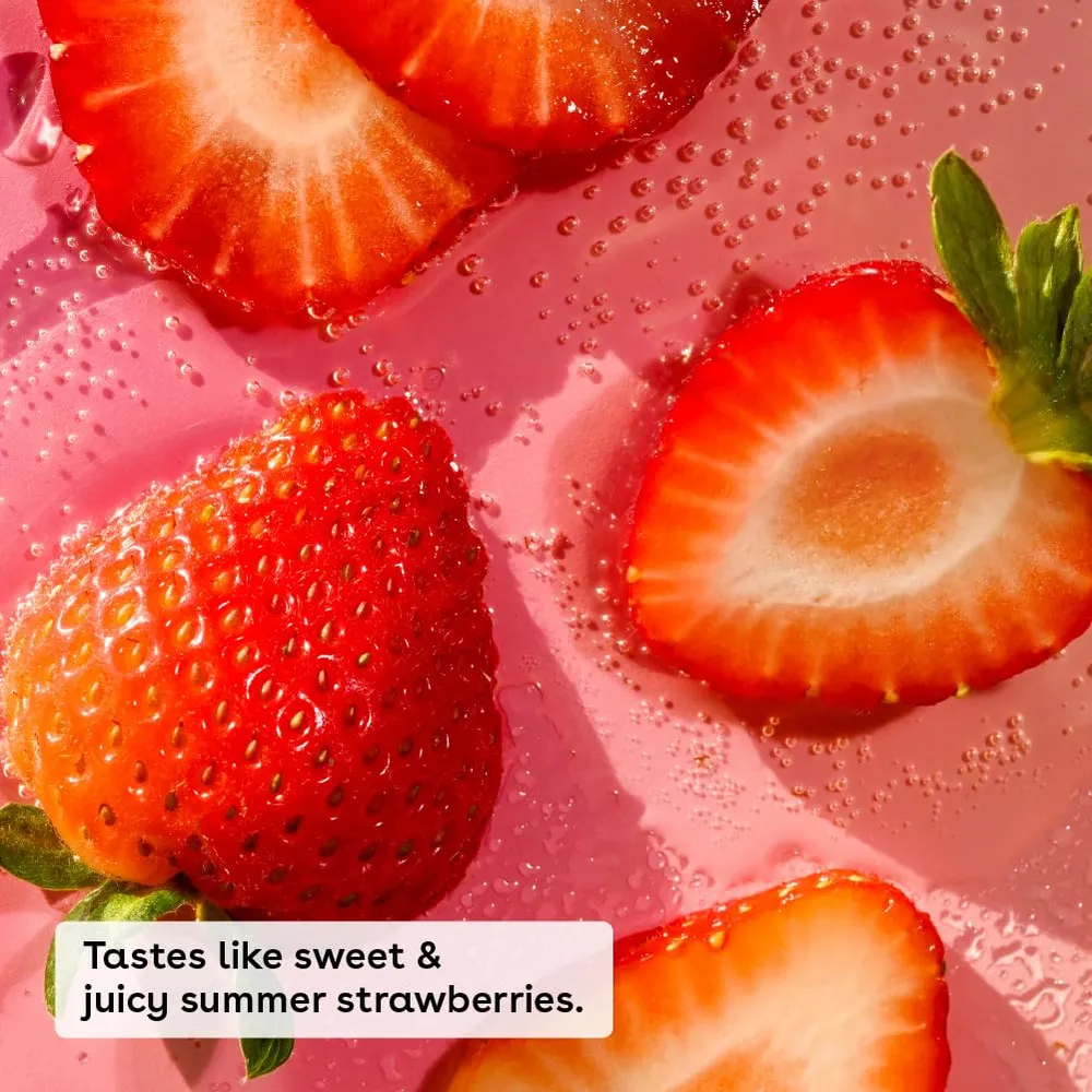EOS bálsamo labial Strawberry Sorbet | 0.25 oz / 7.4 ml