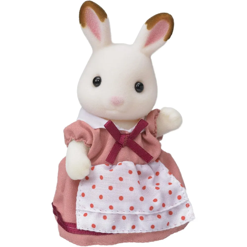 MUÑECA SYLVANIAN FAMILIES MADRE CONEJO DE CHOCOLATE