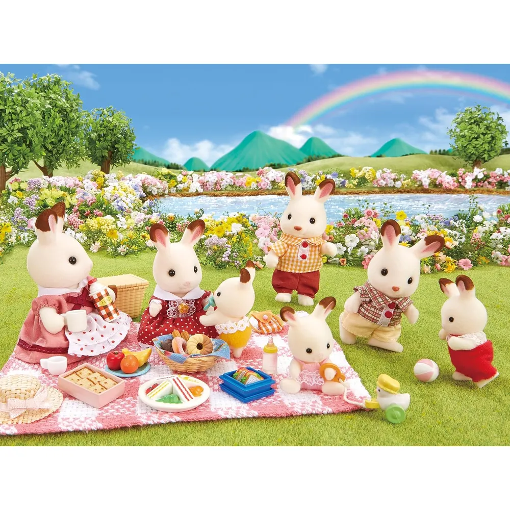 MUÑECA SYLVANIAN FAMILIES MADRE CONEJO DE CHOCOLATE
