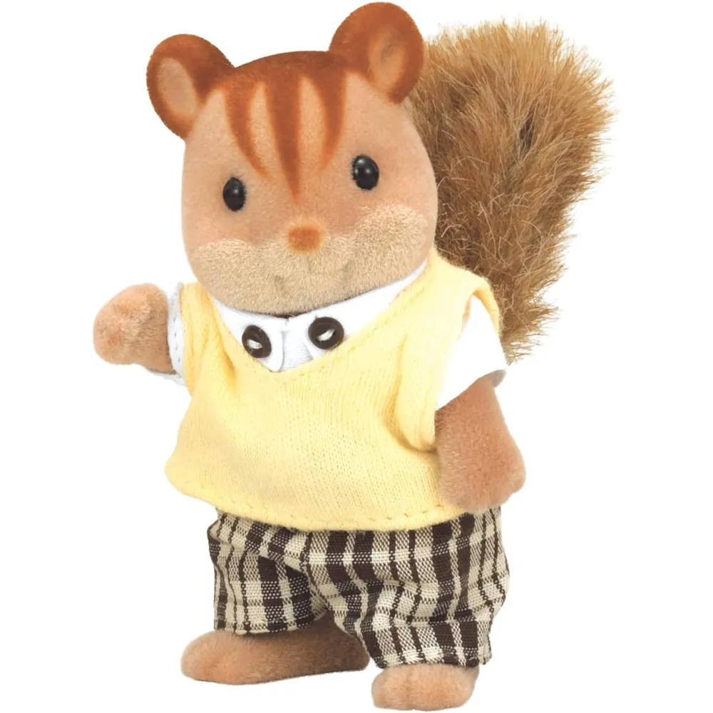 MUÑECA SYLVANIAN FAMILIES PADRE ARDILLA NOGAL