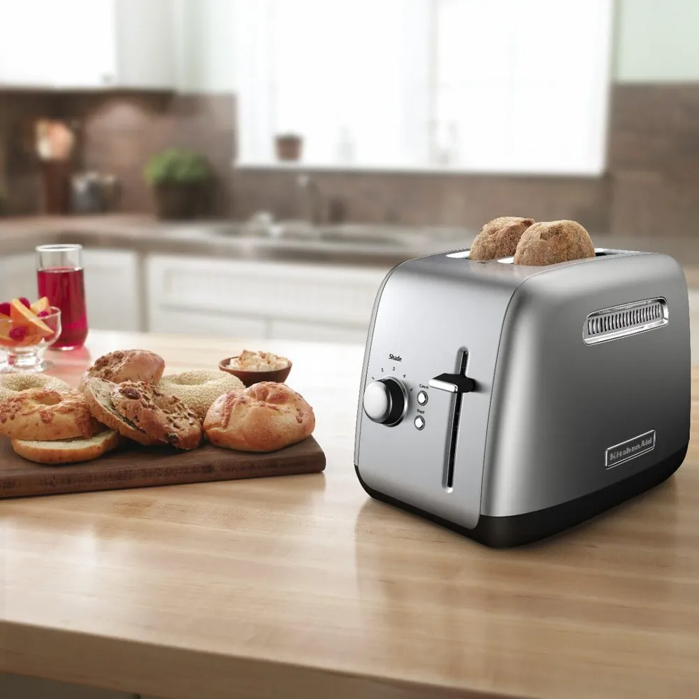 KITCHENAID KMT2115, TOSTADORA 2 REBANADAS CON PALANCA MANUAL