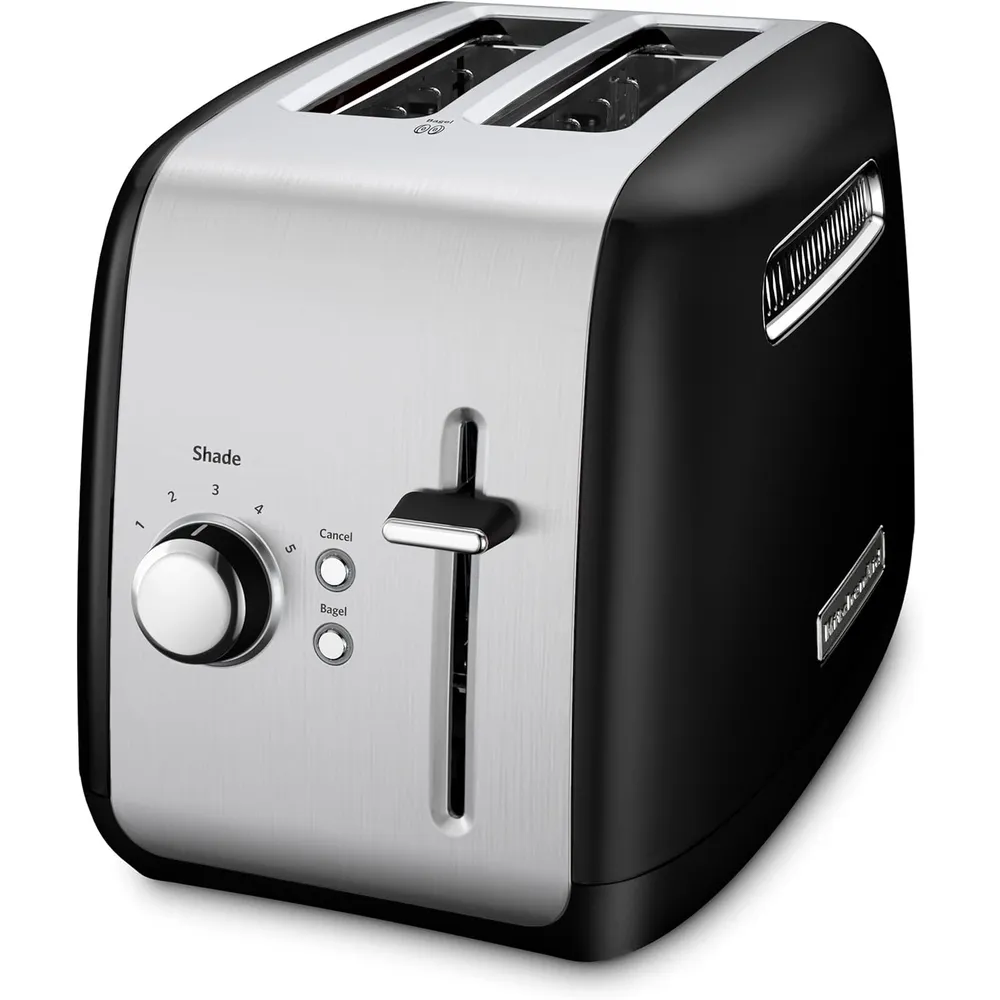 KITCHENAID KMT2115OB, TOSTADORA 2 REBANADAS CON PALANCA MANUAL | NEGRO ÓNIX