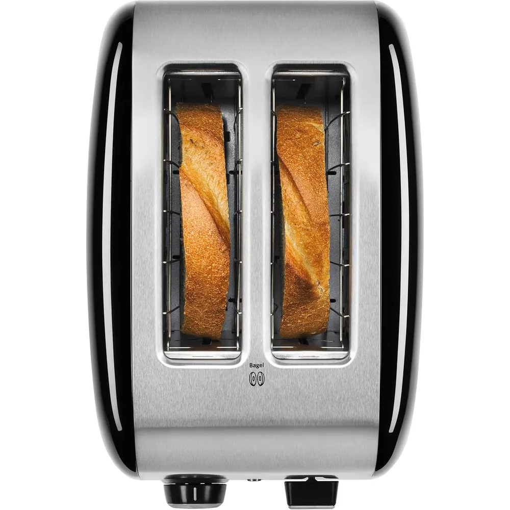 KITCHENAID KMT2115OB, TOSTADORA 2 REBANADAS CON PALANCA MANUAL | NEGRO ÓNIX