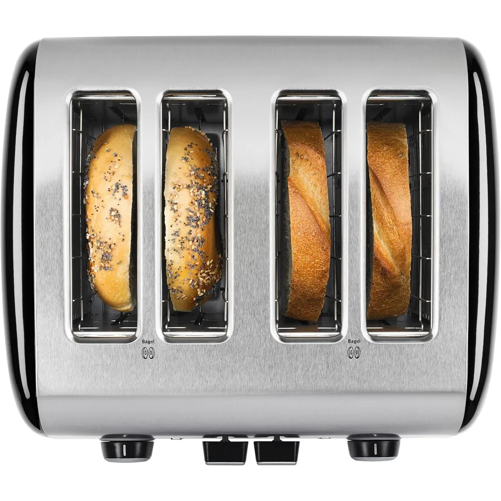 KITCHENAID KMT4115OB, TOSTADORA 4 REBANADAS CON PALANCA MANUAL | NEGRO ÓNIX