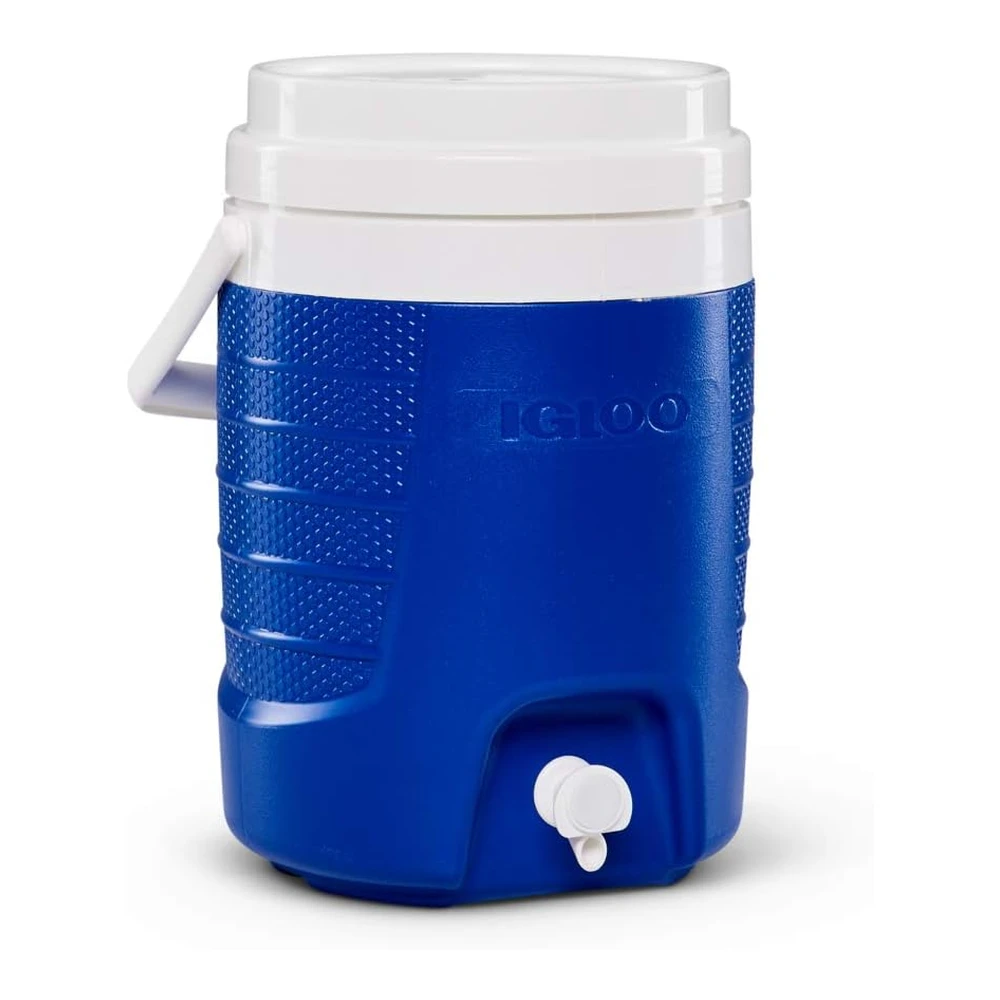 Igloo - Heladera con Grifo para Transportar Bebidas - Capacidad - 2 Galones (Color Azul).