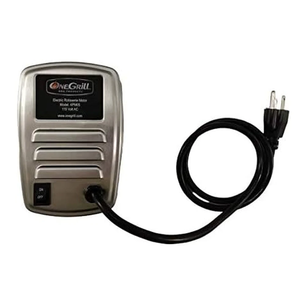 Onegrill - Weber - Kit de Parrilla de Acero Inoxidable con 50 Lb. Motor Eléctrico.