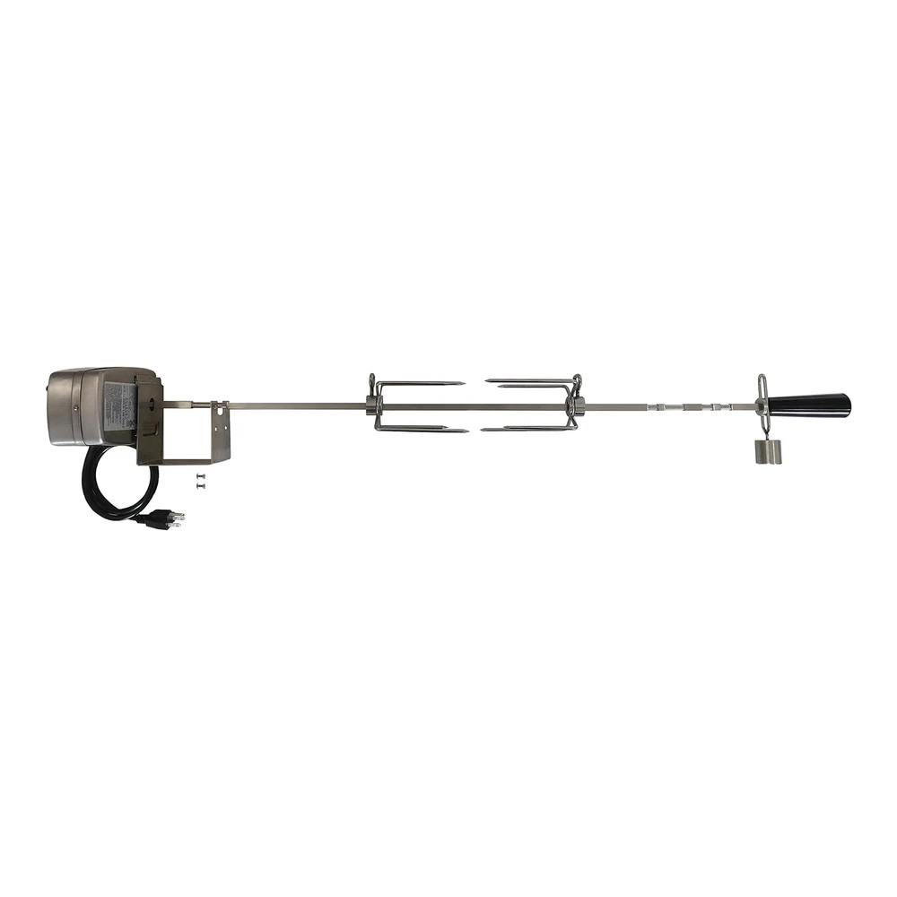 Onegrill - Weber - Kit de Parrilla de Acero Inoxidable con 50 Lb. Motor Eléctrico.