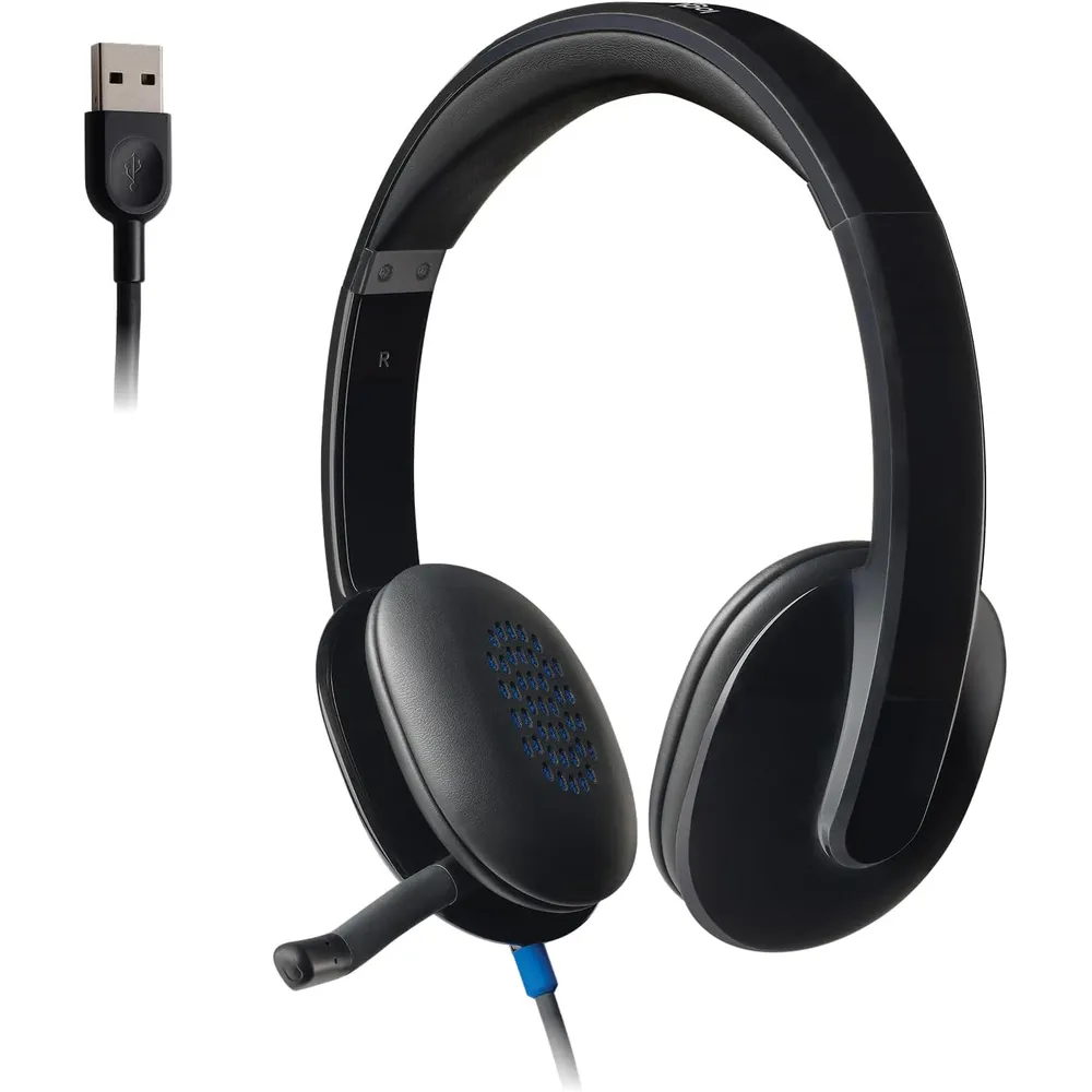 AUDÍFONOS ALÁMBRICOS H540 LOGITECH | NEGRO