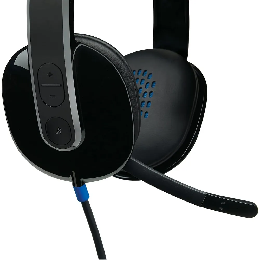 AUDÍFONOS ALÁMBRICOS H540 LOGITECH | NEGRO