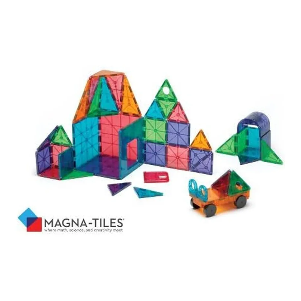 MAGNA-TILES - DX 48-piezas set de construcción magnético