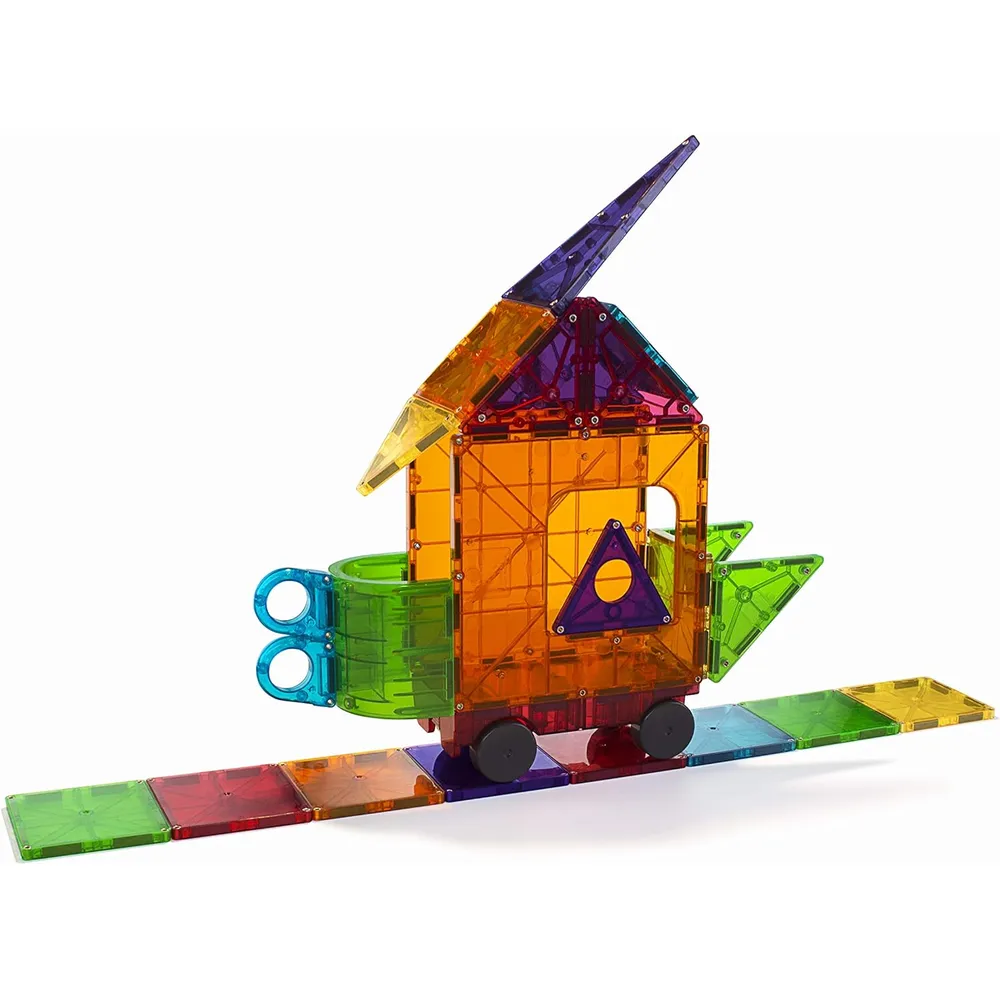 MAGNA-TILES - DX 48-piezas set de construcción magnético