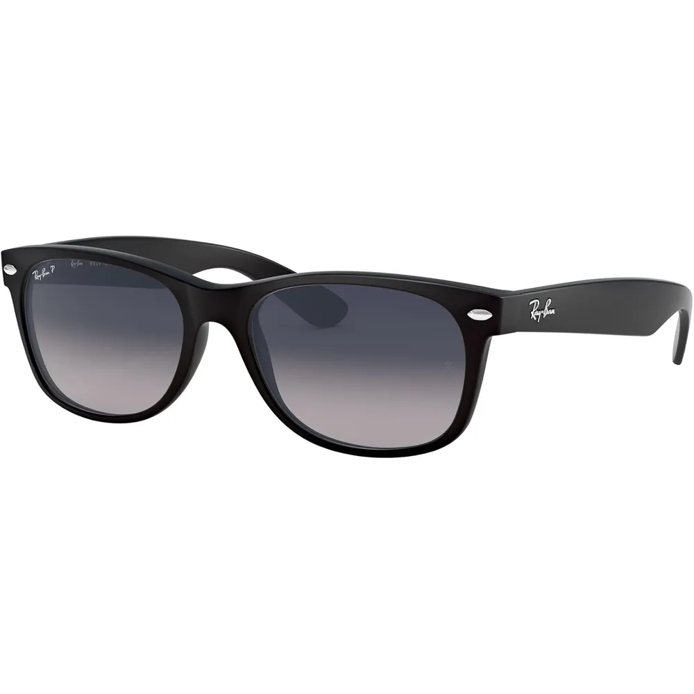 Ray-Ban RB2132 New Wayfarer Gafas de sol para hombre | Black / Blue Grey II
