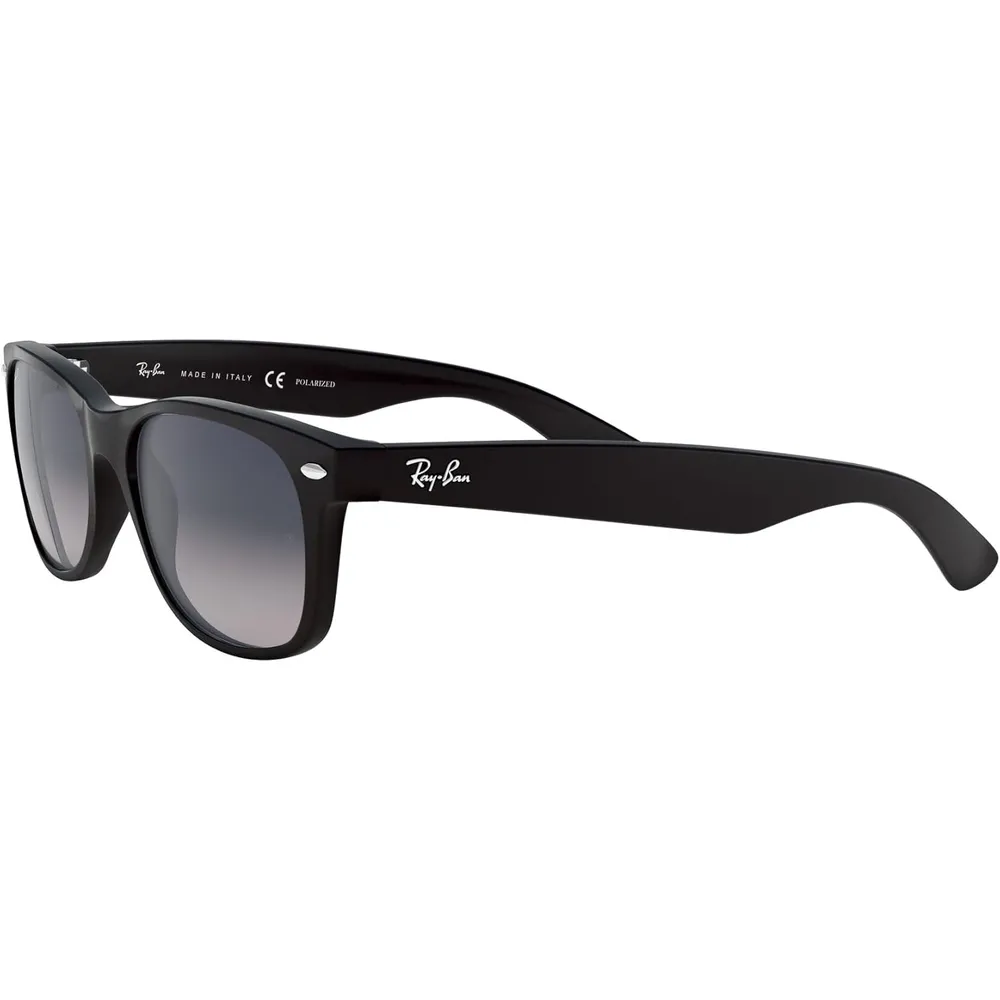 Ray-Ban RB2132 New Wayfarer Gafas de sol para hombre | Black / Blue Grey II