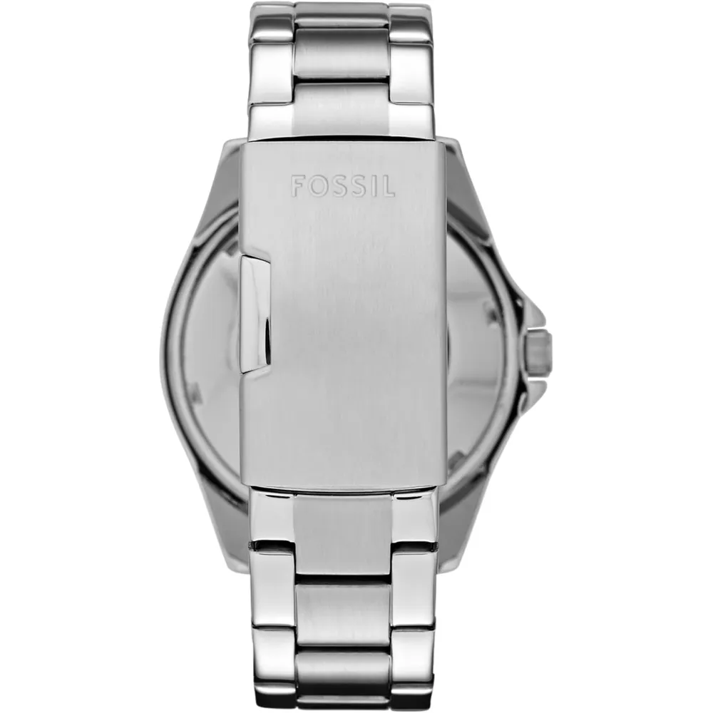 Fossil reloj multifunción Riley para mujer, acero inoxidable | Plata