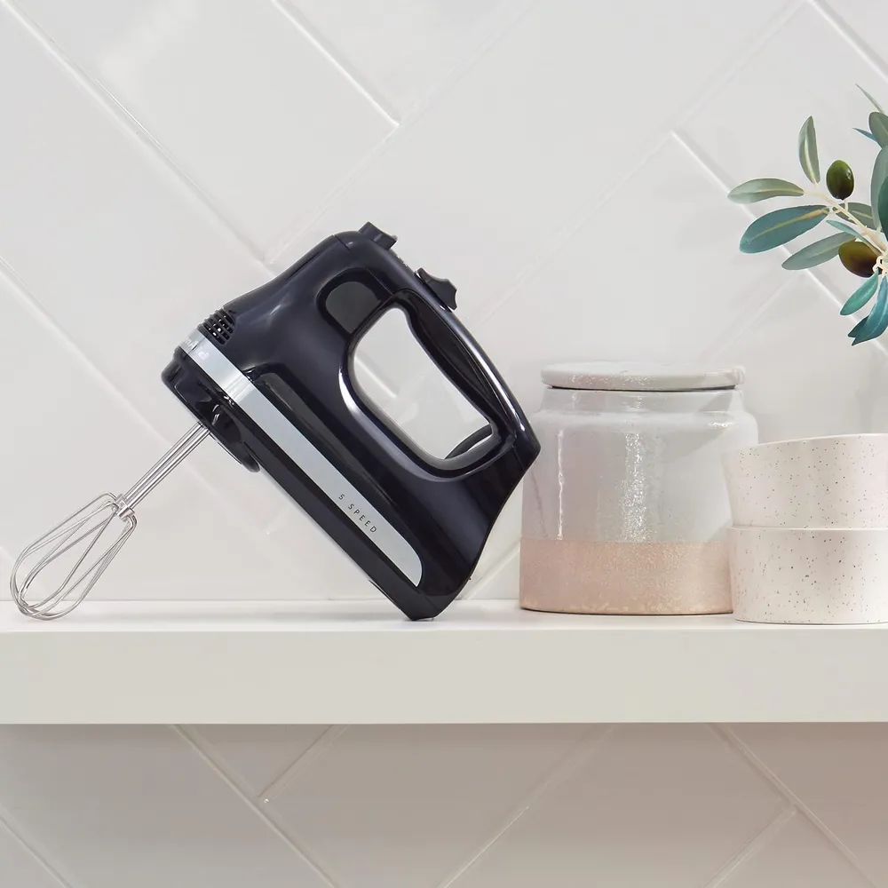 KITCHENAID KHM512, BATIDORA DE MANO 5 VELOCIDADES ULTRA POWER | NEGRO ÓNIX