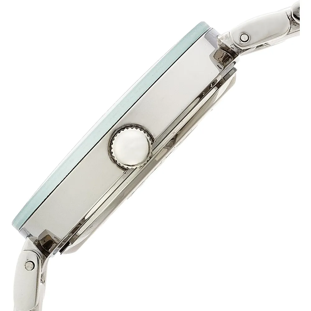 Anne Klein AK/1362GNRG reloj para dama con diamante genuino | 32 mm - Plateado